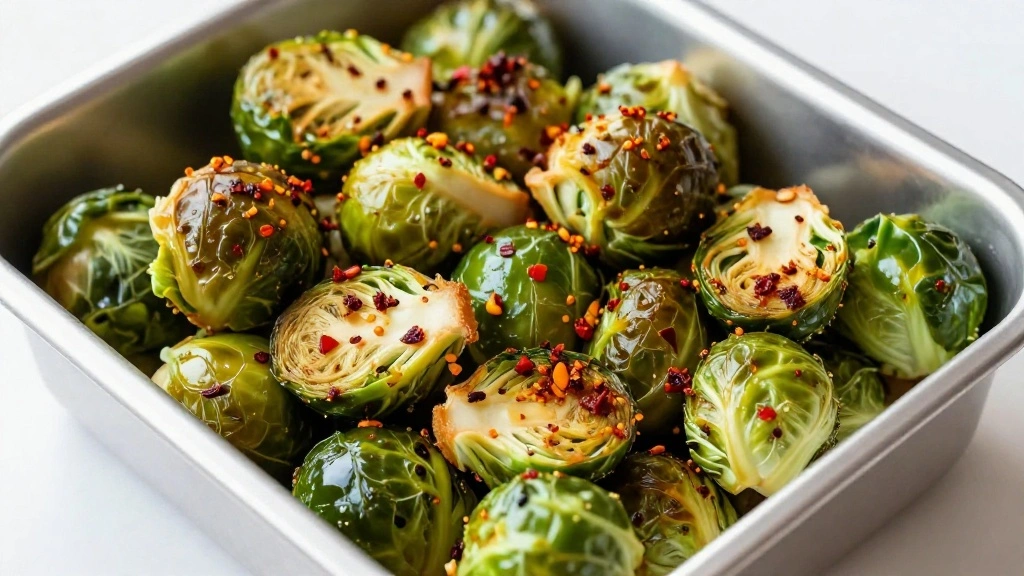 Crispy Air Fryer Brussels Sprouts: Healthy & Addictive Side Dish - Step 7: Serve Immediately 1