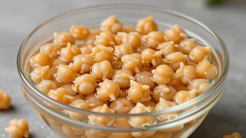 Crispy Mediterranean Chickpea Fritters: Flavor-Packed Appetizers - Step 1: Soak Chickpeas 1