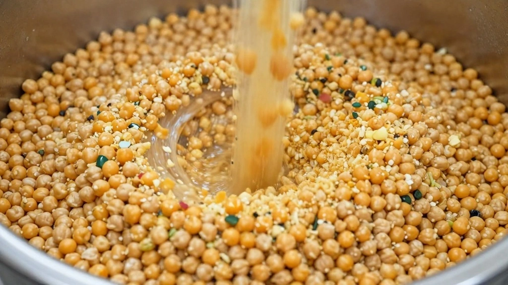 Crispy Mediterranean Chickpea Fritters: Flavor-Packed Appetizers - Step 3: Blend Ingredients 1