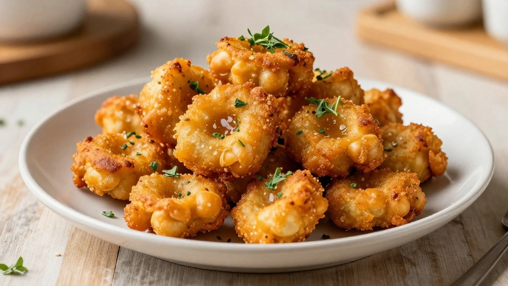 Crispy Mediterranean Chickpea Fritters: Flavor-Packed Appetizers