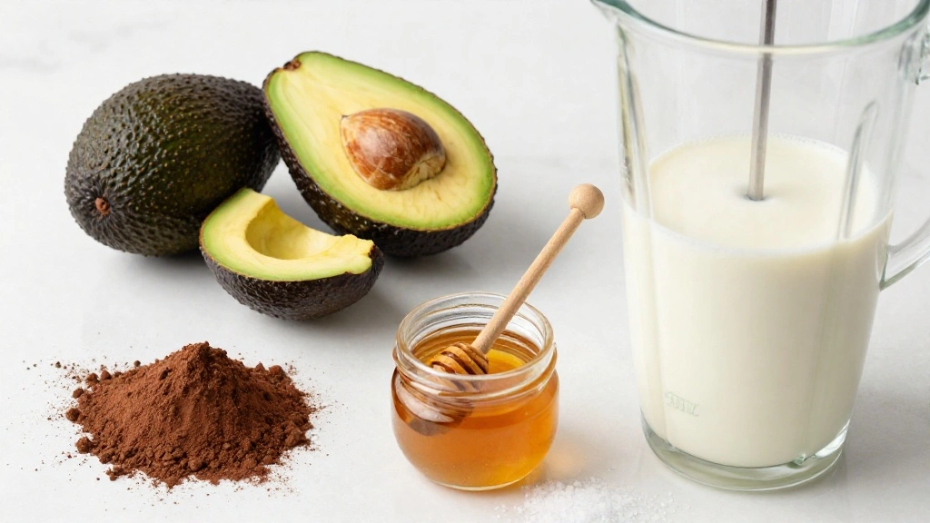Decadent Chocolate Avocado Mousse: A Health-Conscious Dessert Delight - Step 1: Prepare Ingredients 1