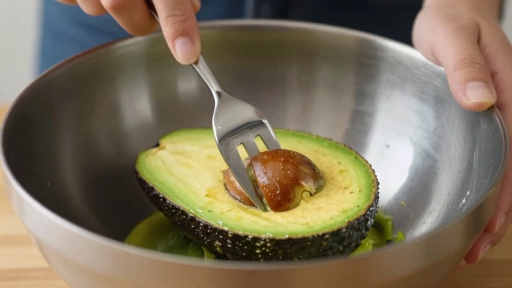 Decadent Chocolate Avocado Mousse: A Health-Conscious Dessert Delight - Step 2: Mash the Avocados 1