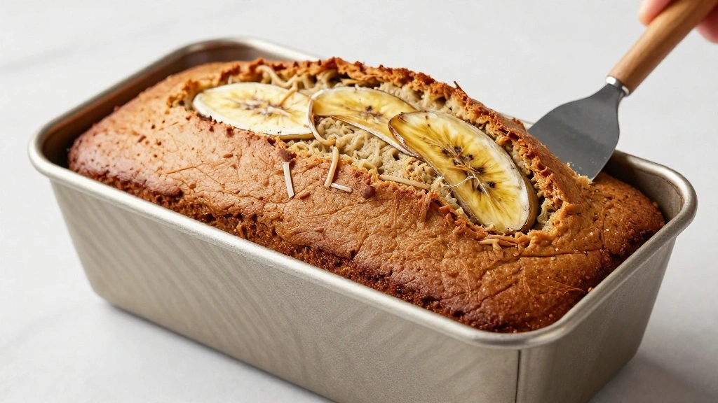 Easy Banana Bread Recipe: Perfectly Sweet and Delicious Every Time - Step 8: Pour Batter into Pan 1