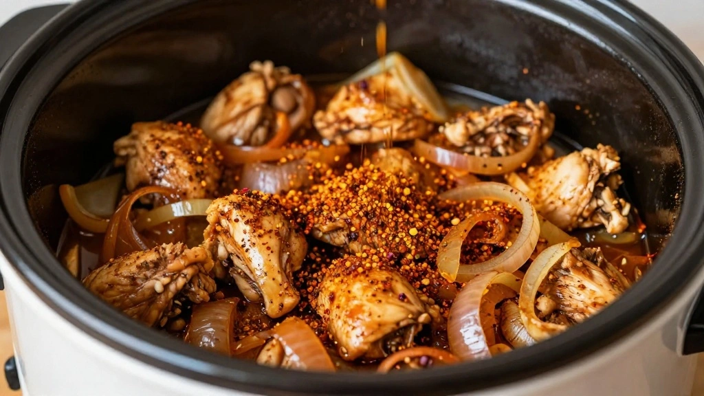 Easy Slow Cooker Chicken Tacos: A Simple Recipe for Busy Weeknights - Step 4: Add Seasonings 1