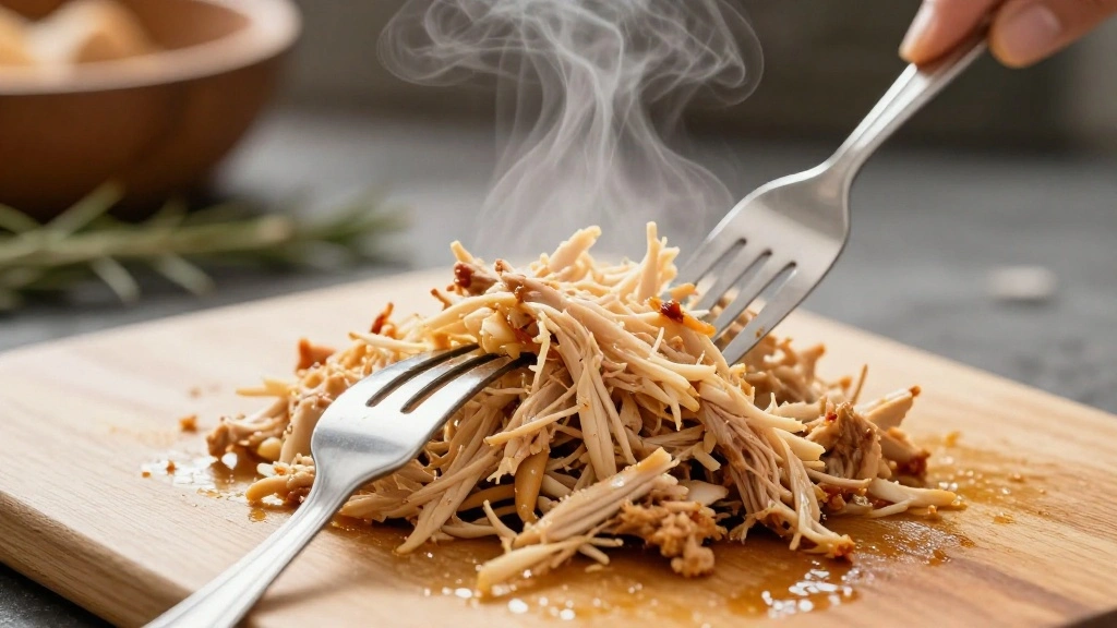 Easy Slow Cooker Chicken Tacos: A Simple Recipe for Busy Weeknights - Step 7: Shred the Chicken 1