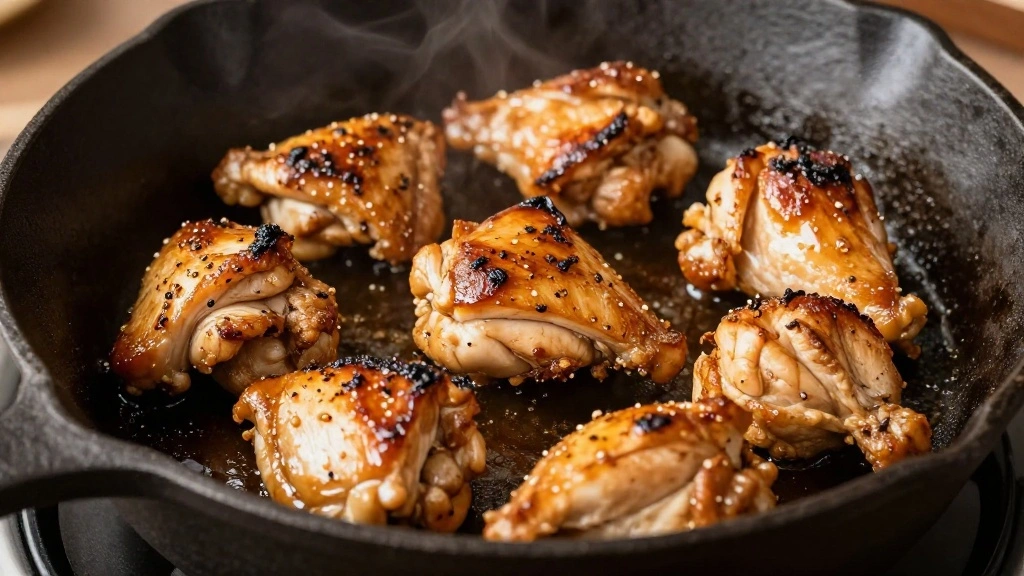 Hearty Chicken Tikka Masala: A Flavor Explosion from India - Step 3: Sear the Chicken 1