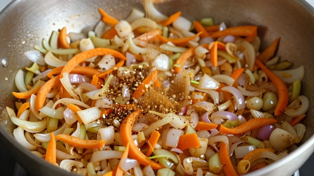 Hearty Chicken Tikka Masala: A Flavor Explosion from India - Step 5: Add Spices 1