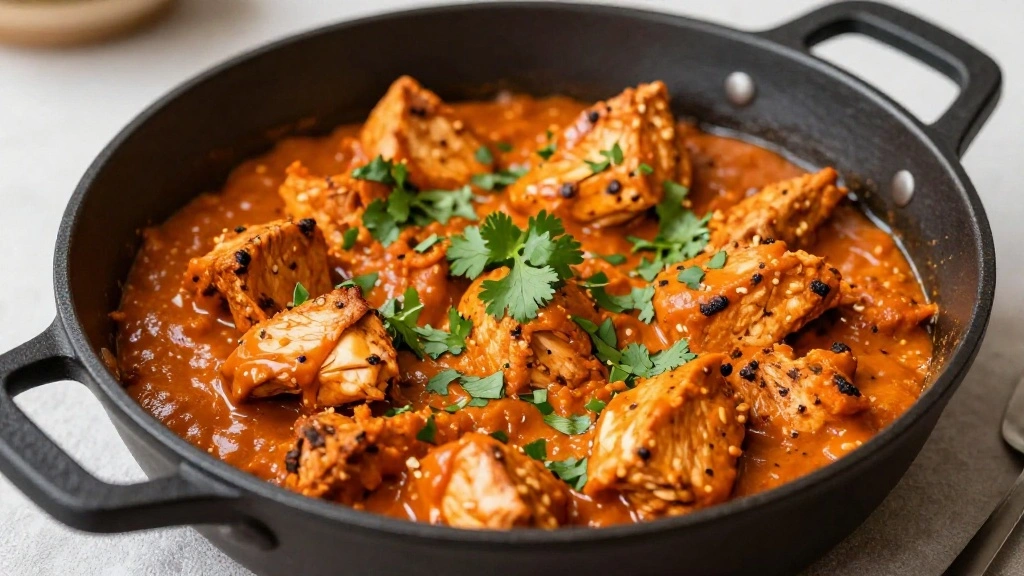 Hearty Chicken Tikka Masala: A Flavor Explosion from India - Step 8: Garnish and Serve 1