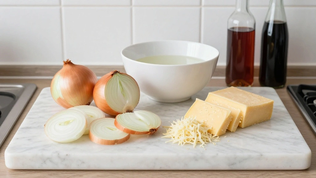 How to Make Classic French Onion Soup: A Comforting Bowl of Goodness - Step 1: Prepare Ingredients 1