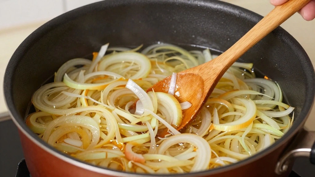 How to Make Classic French Onion Soup: A Comforting Bowl of Goodness - Step 2: Caramelize the Onions 1