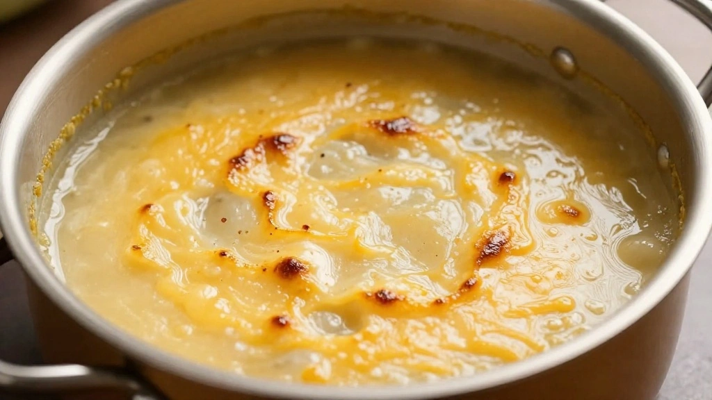 How to Make Classic French Onion Soup: A Comforting Bowl of Goodness - Step 7: Broil the Topped Bowls 1