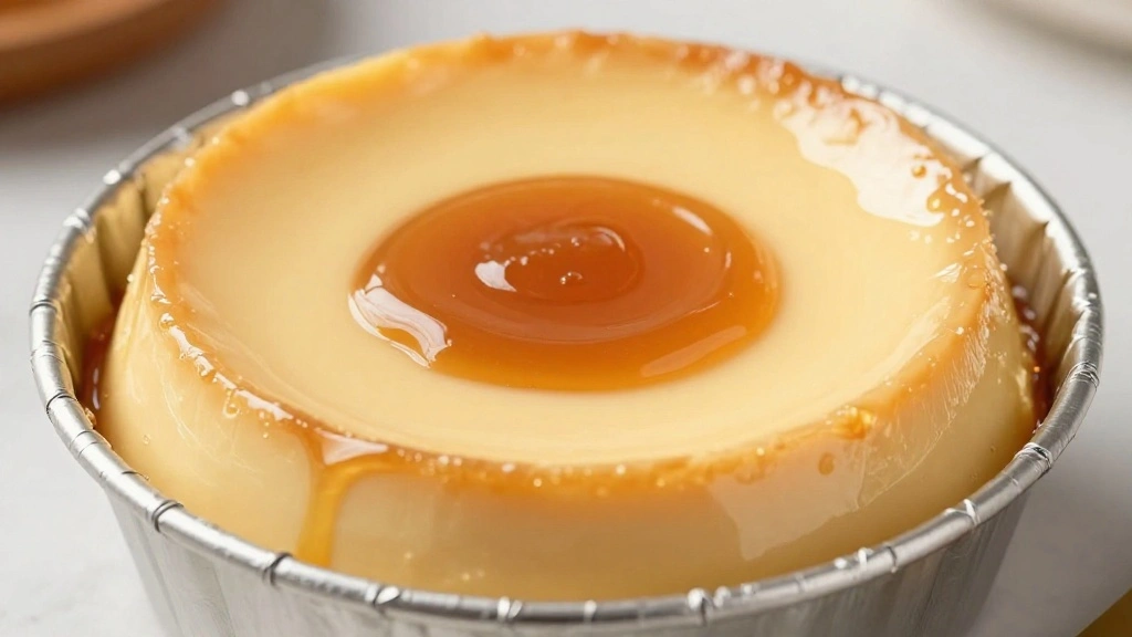 How to Make Decadent Caramel Flan: An Irresistible Latin Dessert - Step 4: Combine Caramel and Custard 1