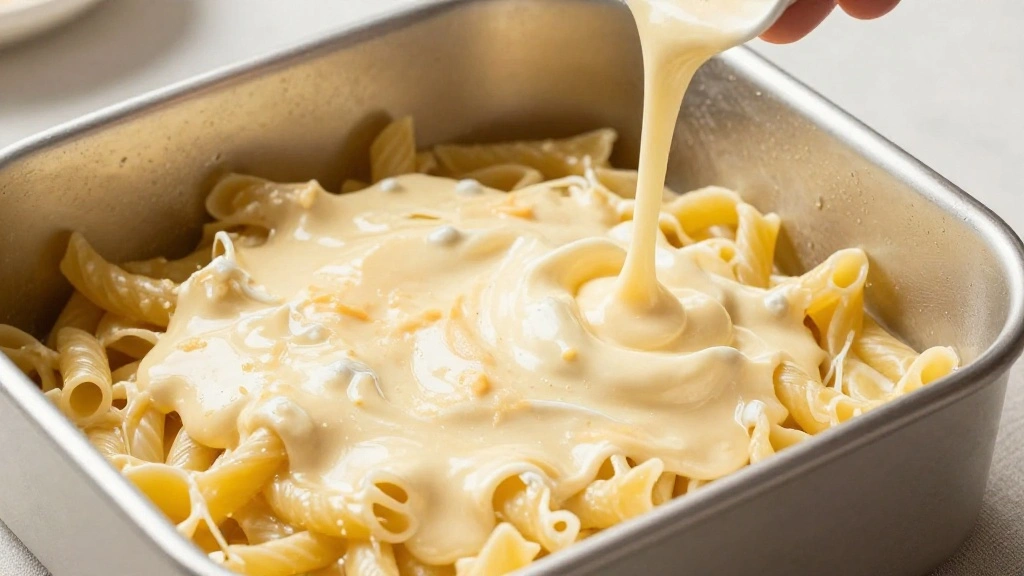 How to Make the Creamiest Homemade Mac and Cheese: A Comfort Food Classic - Step 6: Combine Pasta and Sauce 1