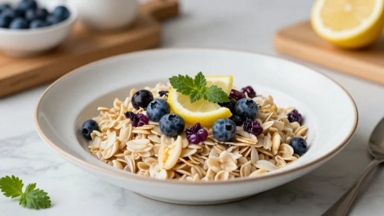 Lemon Blueberry Overnight Oats: A Healthy Breakfast for Busy Mornings