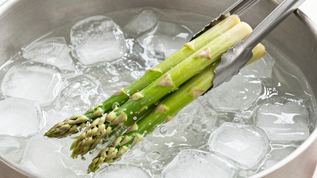 One-Pan Lemon Herb Chicken and Asparagus: Simple and Delicious - Step 3: Blanch Asparagus 1