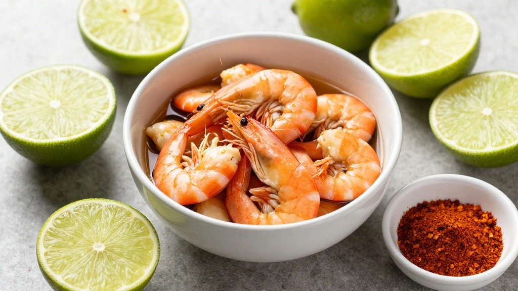 Quick 15-Minute Garlic Shrimp Tacos: A Flavorful Weeknight Dinner - Step 2: Marinate Shrimp 1
