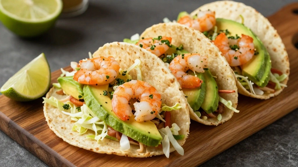 Quick 15-Minute Garlic Shrimp Tacos: A Flavorful Weeknight Dinner - Step 6: Assemble Tacos 1