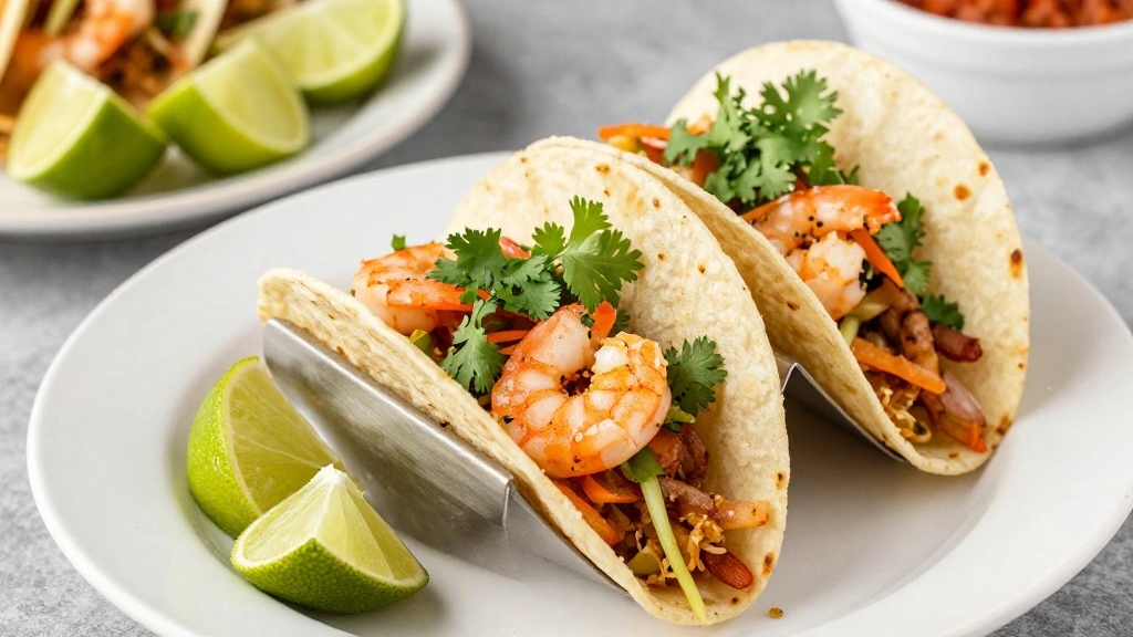 Quick 15-Minute Garlic Shrimp Tacos: A Flavorful Weeknight Dinner - Step 7: Garnish and Serve 1