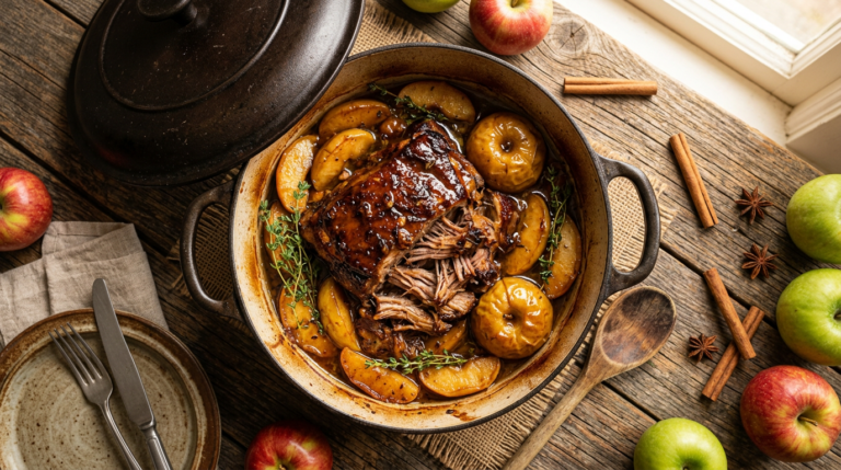 Apple Cider Braised Pork Recipe – Fall Comfort Food