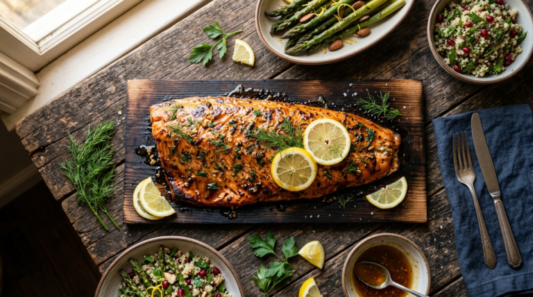 Cedar Plank Salmon Recipe – Smoky and Delicious