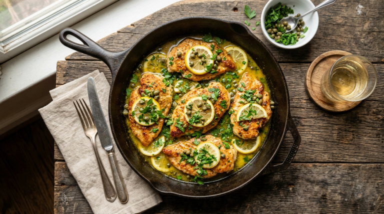 Easy Chicken Piccata Recipe Ready in 30 Minutes