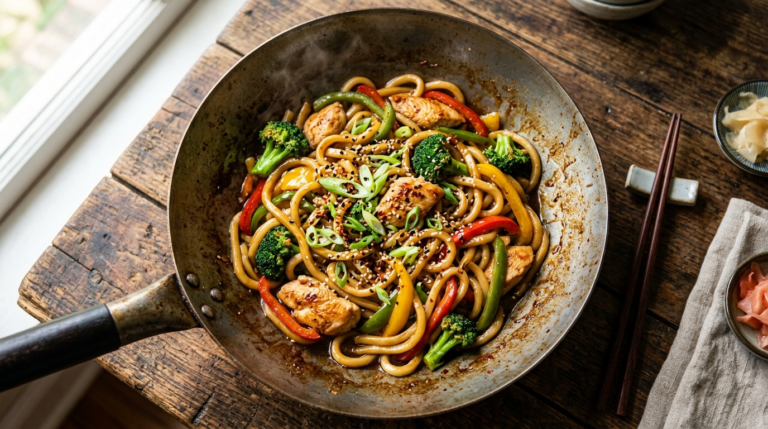 Easy Udon Stir Fry Recipe Ready in 30 Minutes