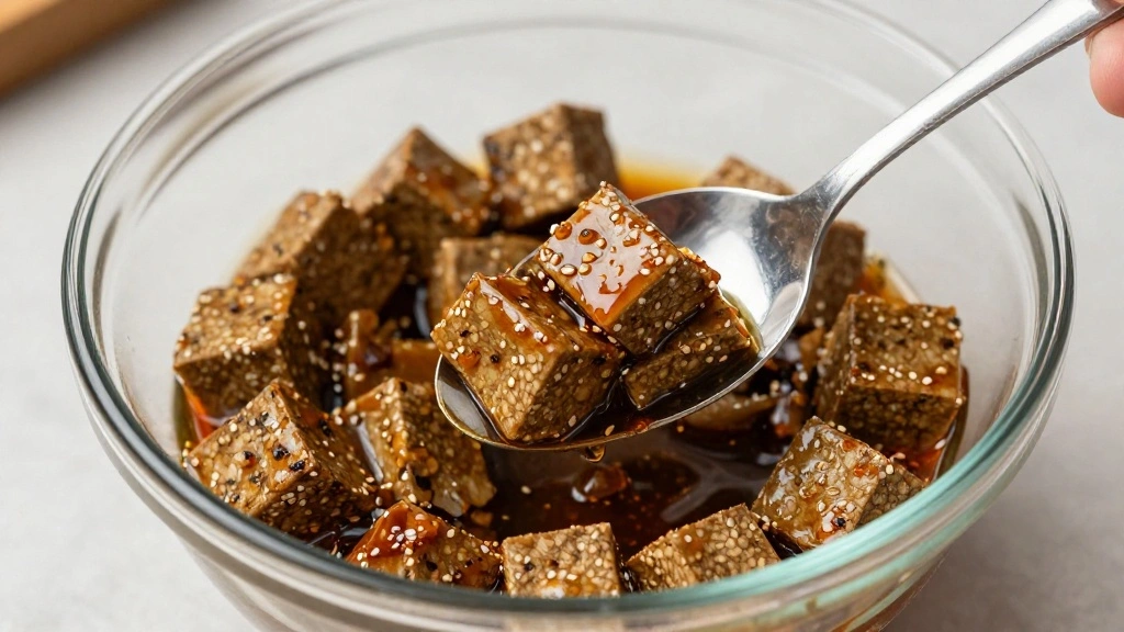 Marinated Tempeh Stir Fry Recipe - Step 2: Marinate Tempeh 1