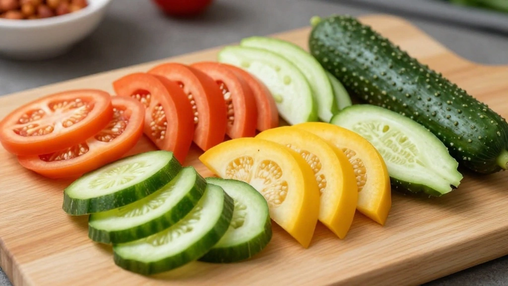 Marinated Tempeh Stir Fry Recipe - Step 3: Prepare Vegetables 1