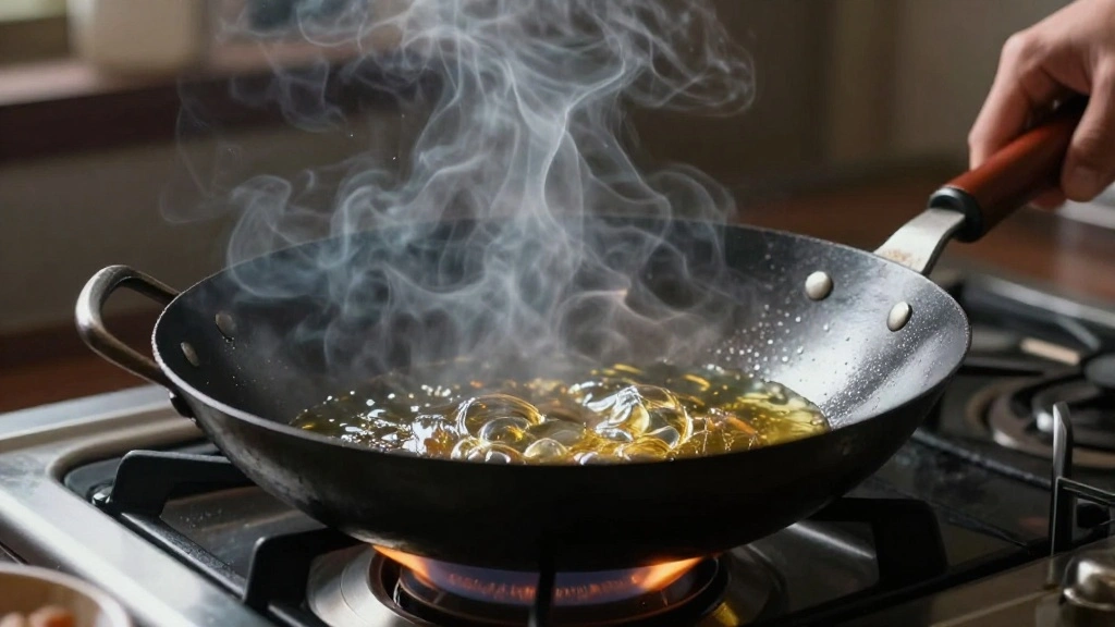 Marinated Tempeh Stir Fry Recipe - Step 4: Heat the Wok 1